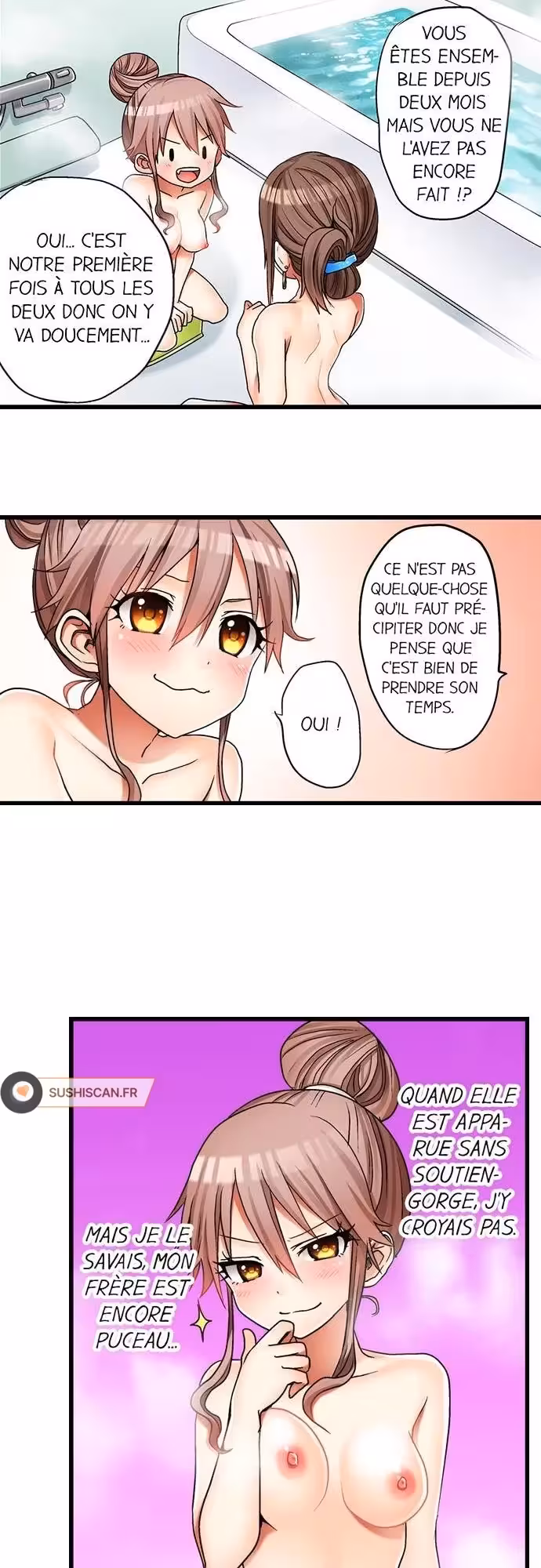 Ma première fois… avec ma petite soeur !? Chapitre 2 page 8