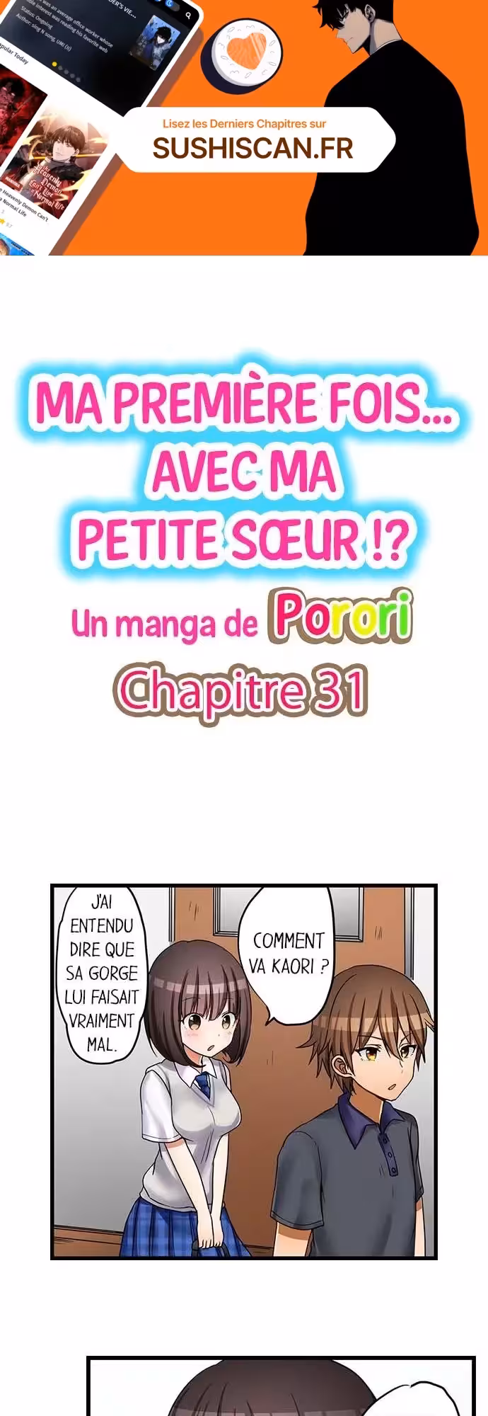 Ma première fois… avec ma petite soeur !? Chapitre 31 page 1
