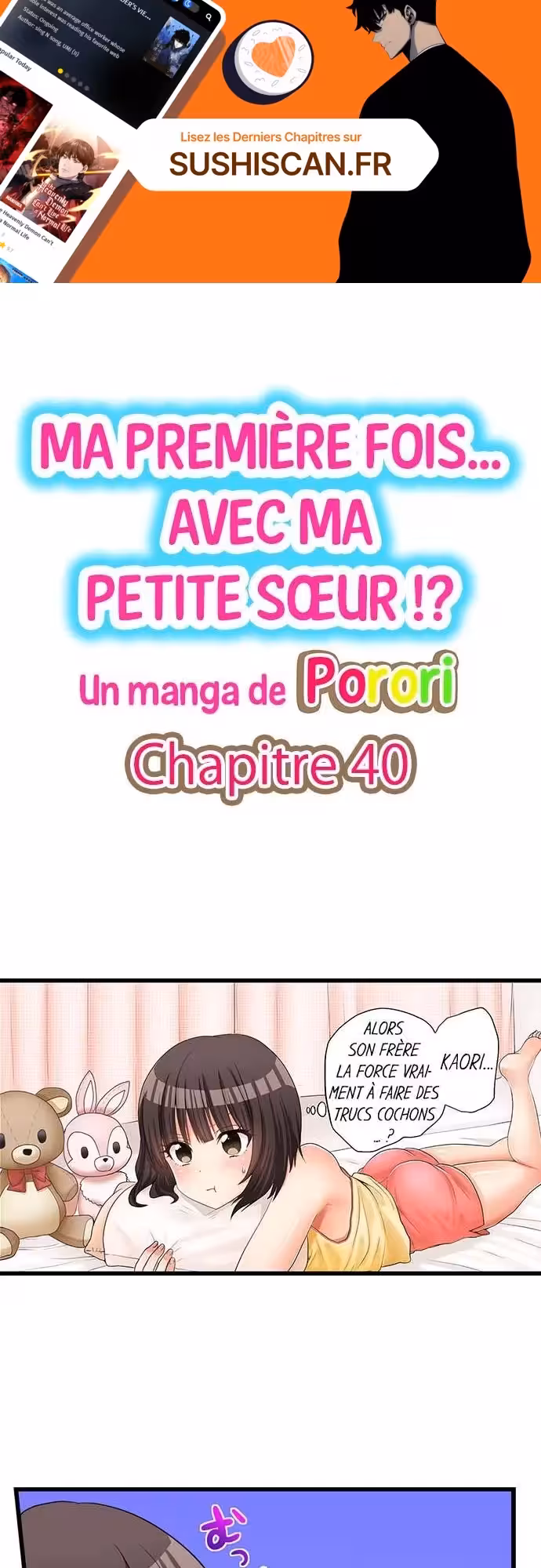 Ma première fois… avec ma petite soeur !? Chapitre 40 page 1