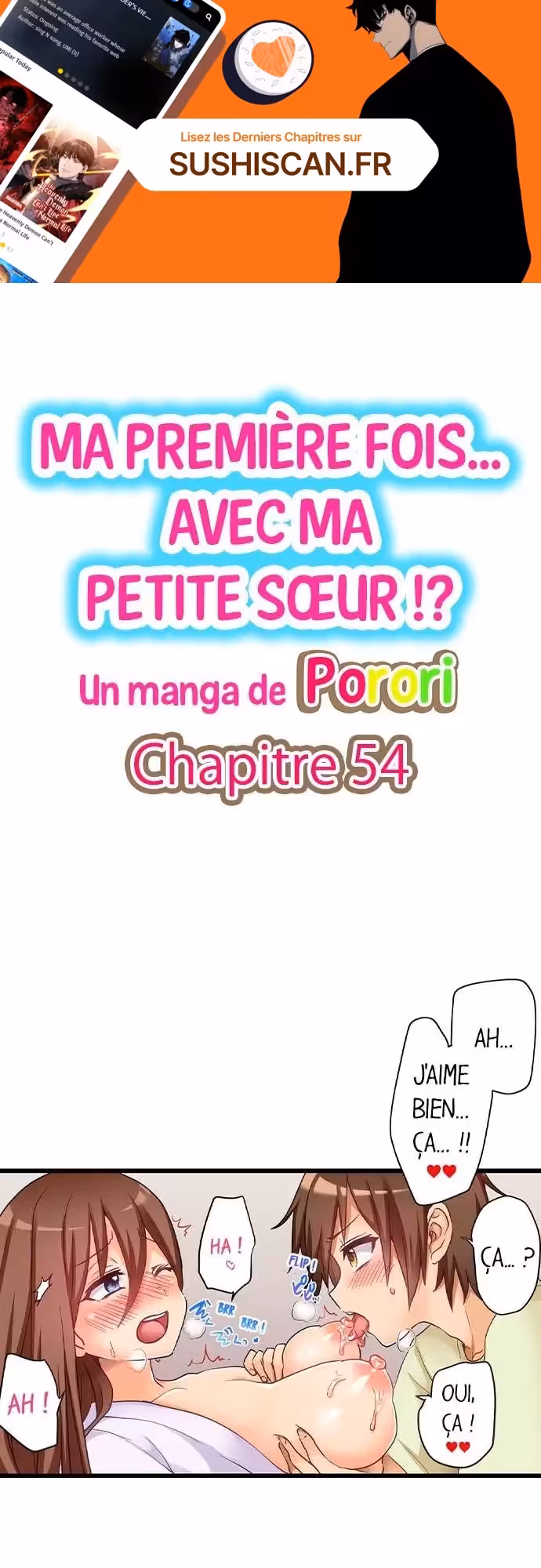 Ma première fois… avec ma petite soeur !? Chapitre 54 page 1