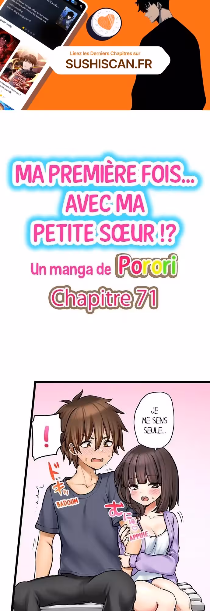 Ma première fois… avec ma petite soeur !? Chapitre 71 page 1