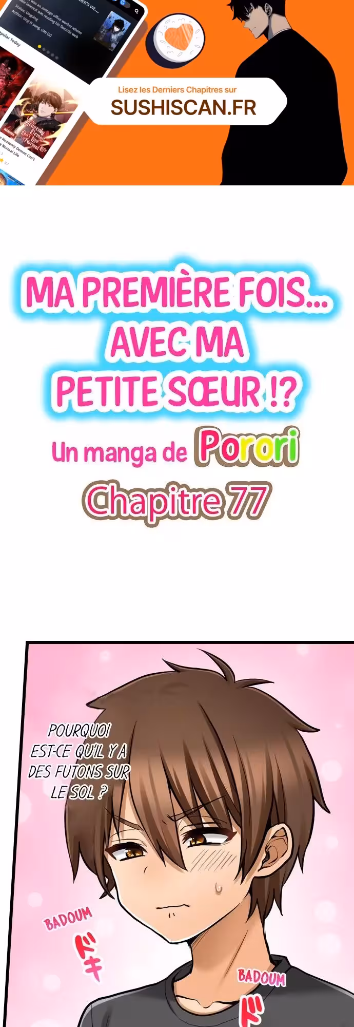 Ma première fois… avec ma petite soeur !? Chapitre 77 page 1