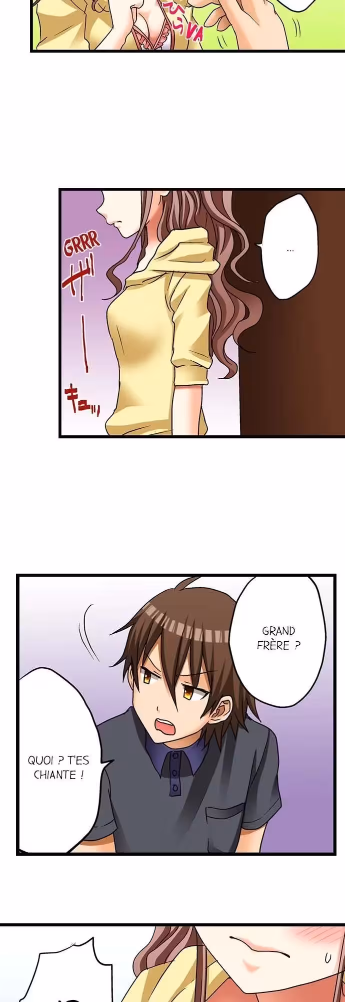 Ma première fois… avec ma petite soeur !? Chapitre 13 page 13