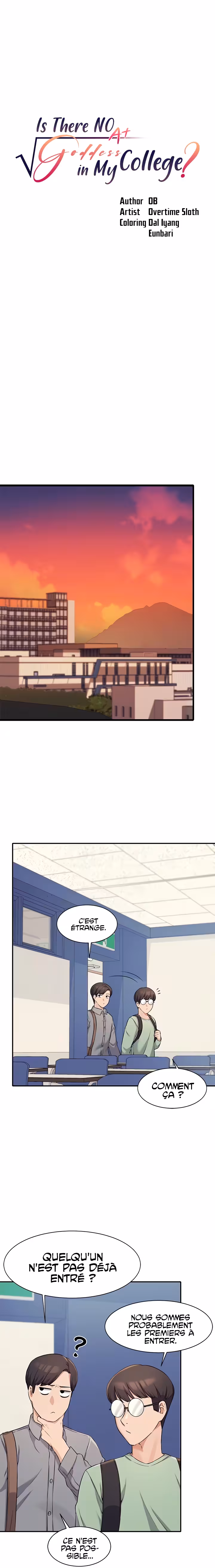 Is There No Goddess in My College? Chapitre 7 page 3
