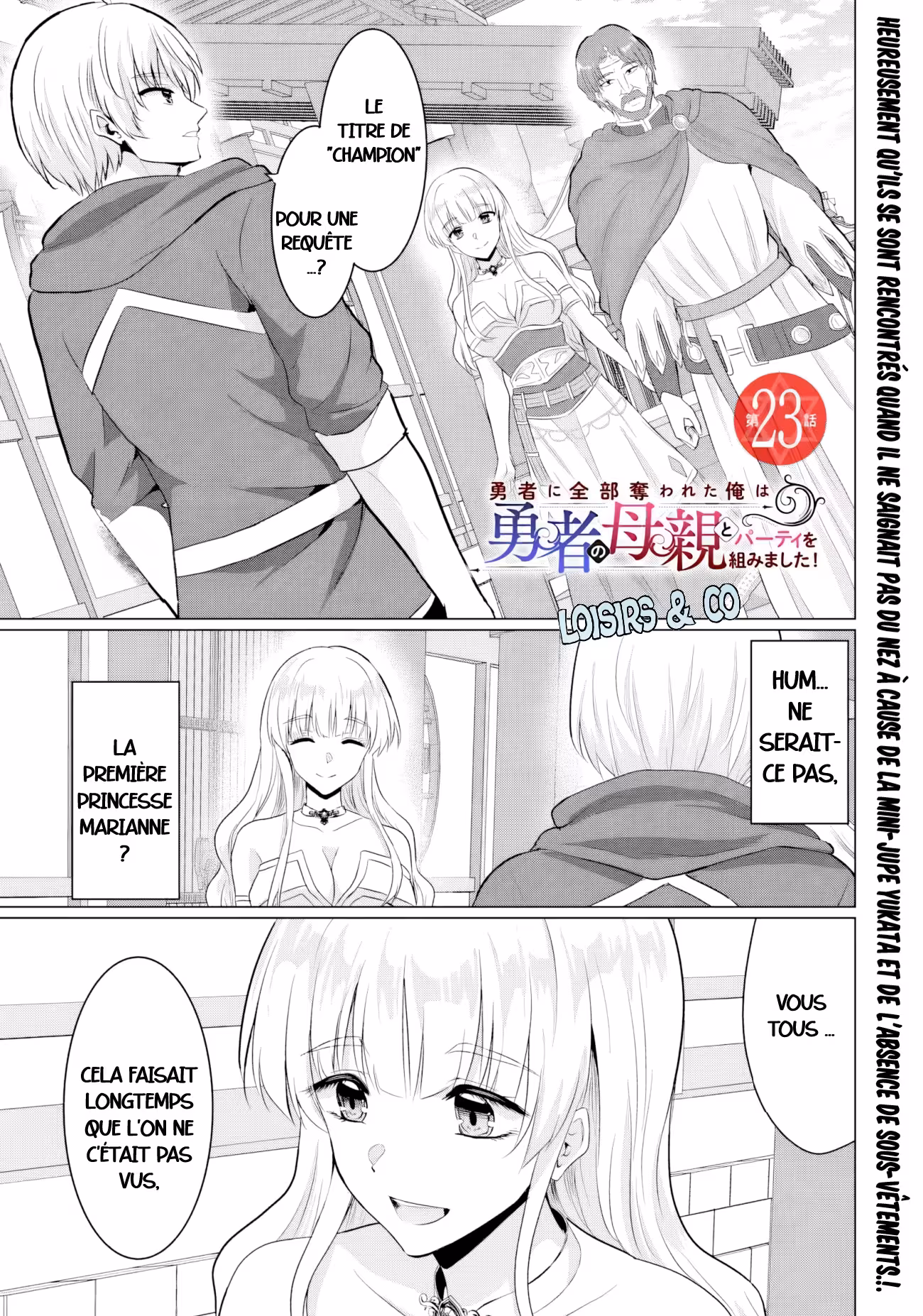 Betrayed by the Hero, I Formed a MILF Party with His Mom! Chapitre 23 page 1