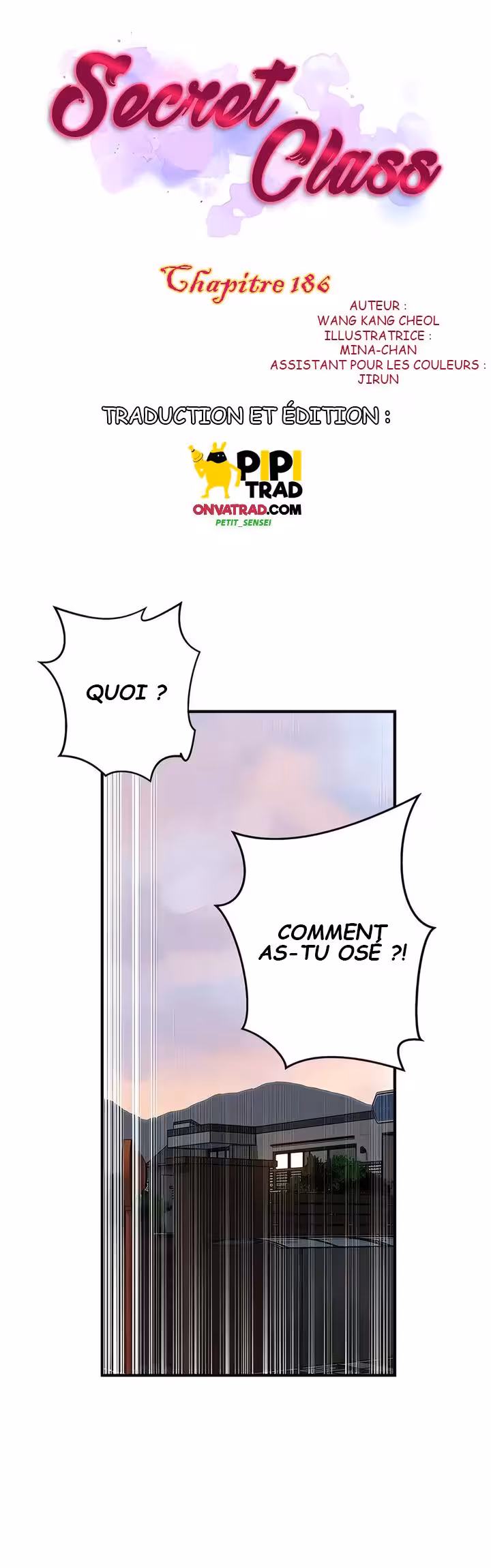 Secret Class Chapitre 186 page 1