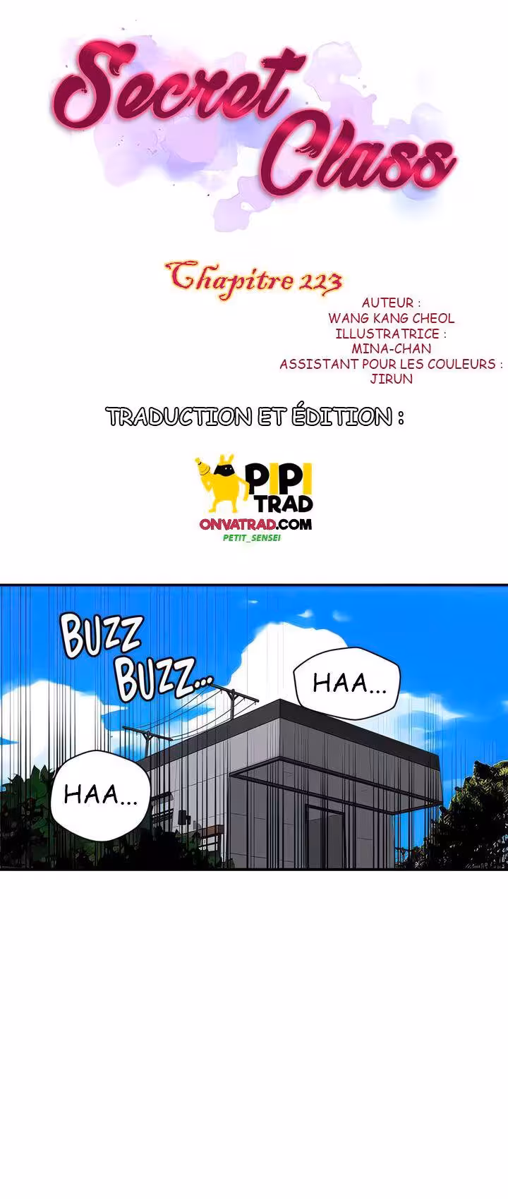 Secret Class Chapitre 223 page 1