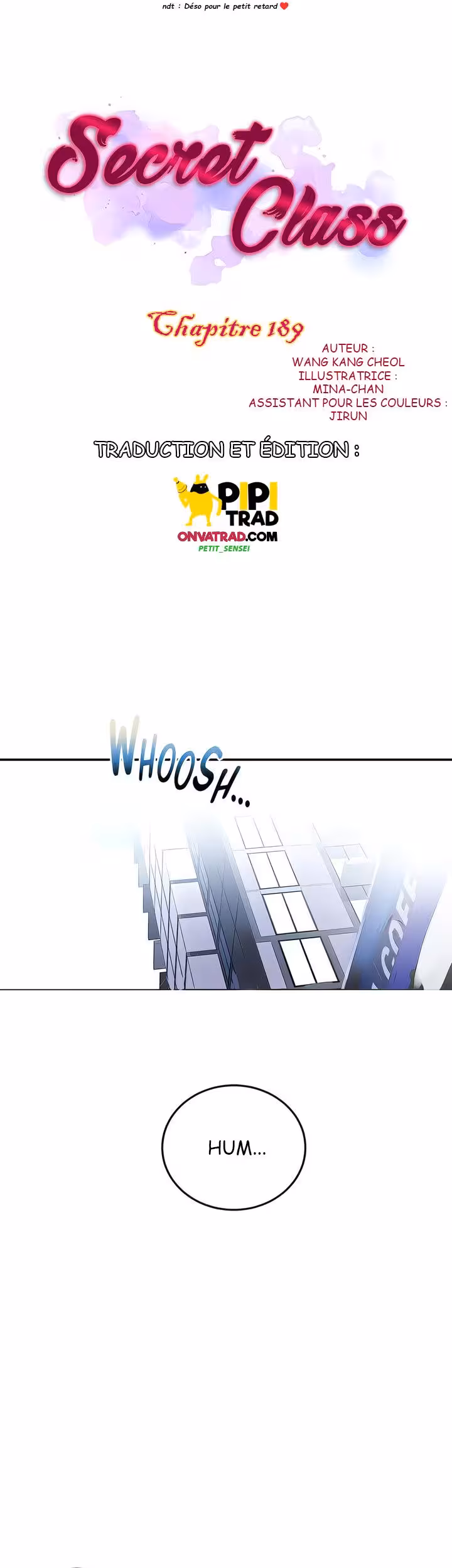 Secret Class Chapitre 189 page 1