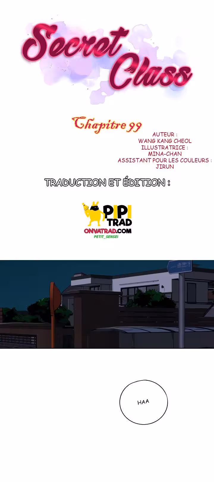 Secret Class Chapitre 99 page 1