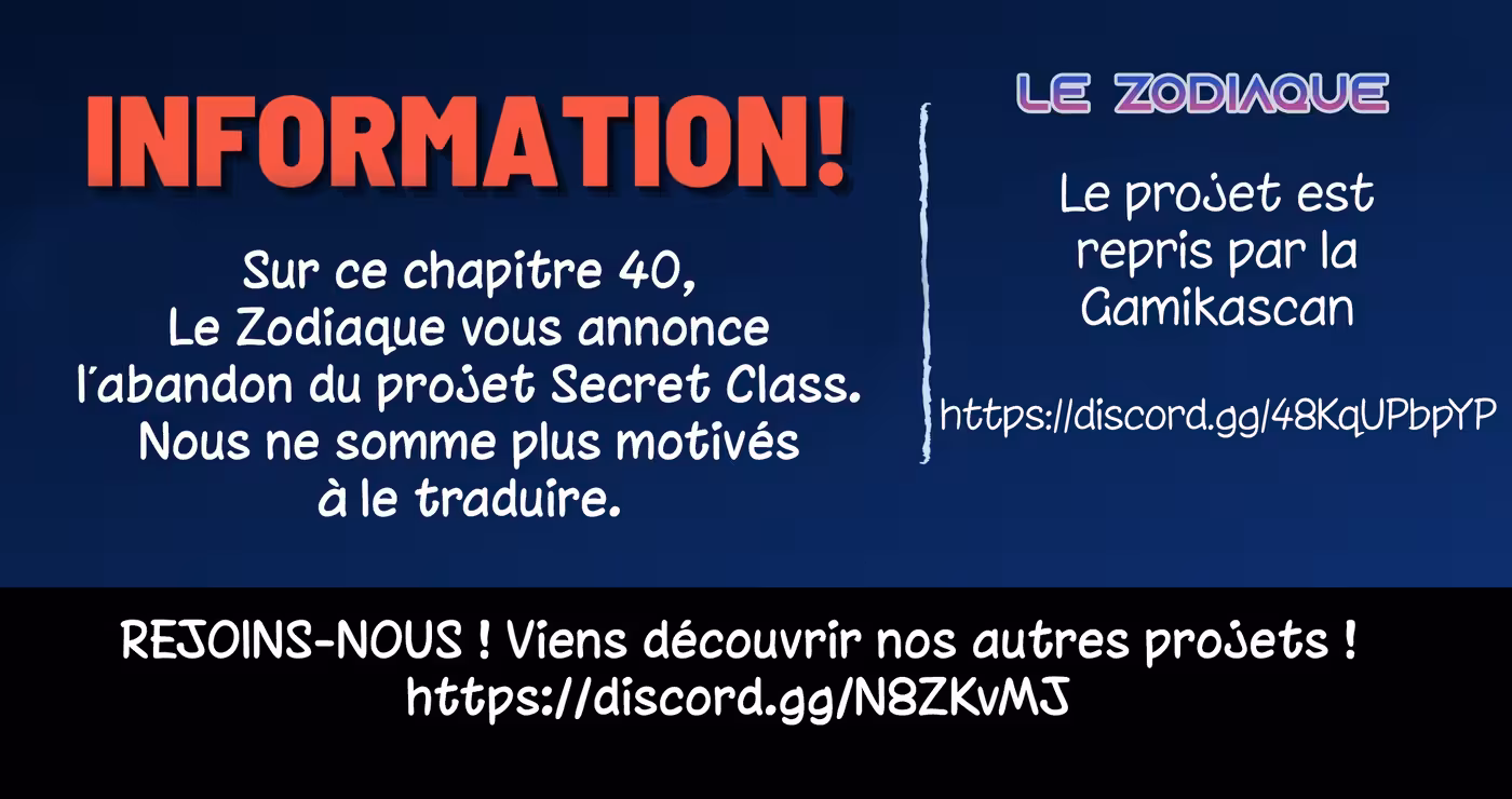 Secret Class Chapitre 40 page 5