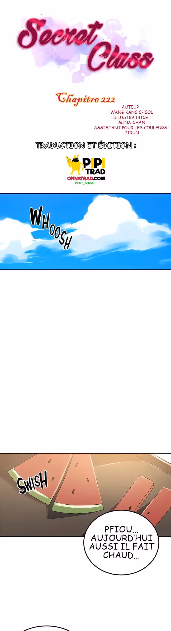 Secret Class Chapitre 222 page 1