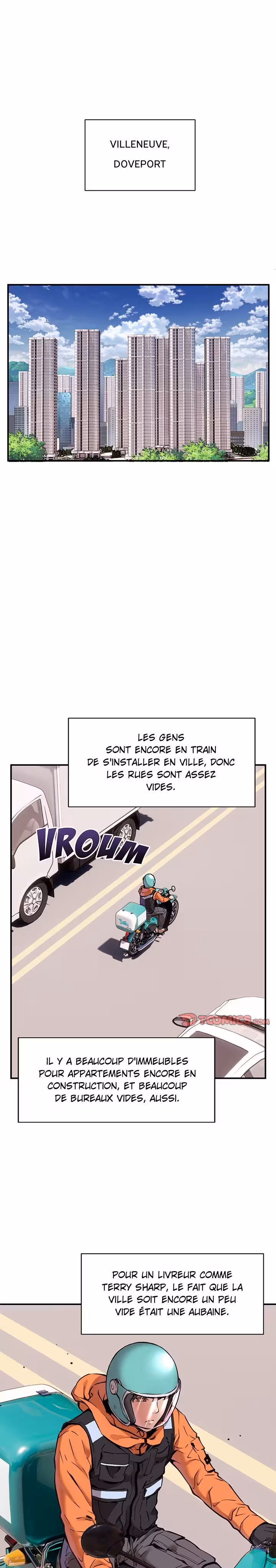 The Delivery Rider Chapitre 1 page 1